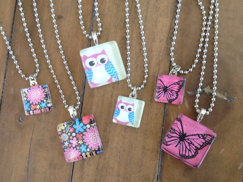 cute X2  ---  matching necklace set for little girls and their dolls